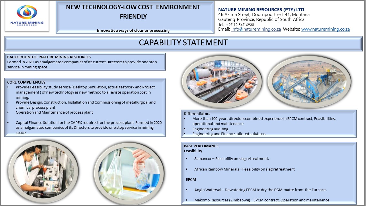 NATURE_MINING_RESOURCES_(PTY)_LTD_CAPABILITY_STATEMENT